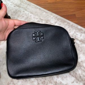 Like New Tory Burch Black CrossBody Bag